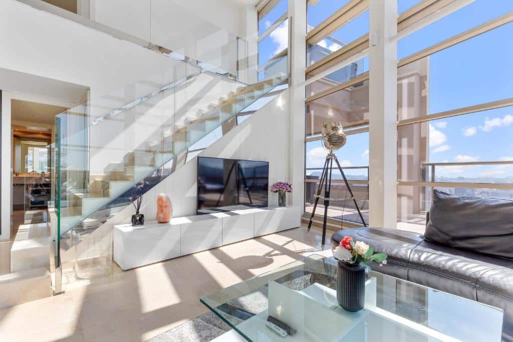 luxury penthouse duplex barcelona spain 2